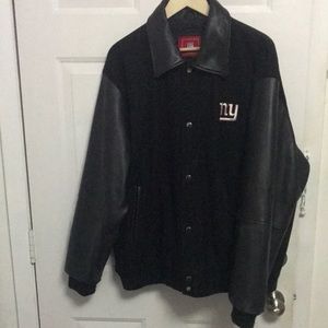 NY Giants Wool Coat Mens XL